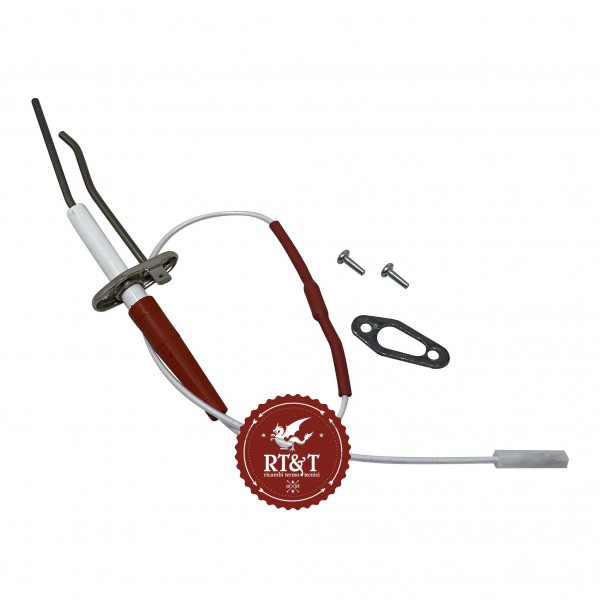 Elettrodi accensione rilevazione caldaia Ferroli Bluehelix Hitech RRT, Bluehelix Top RRT, Omnia 3980S020