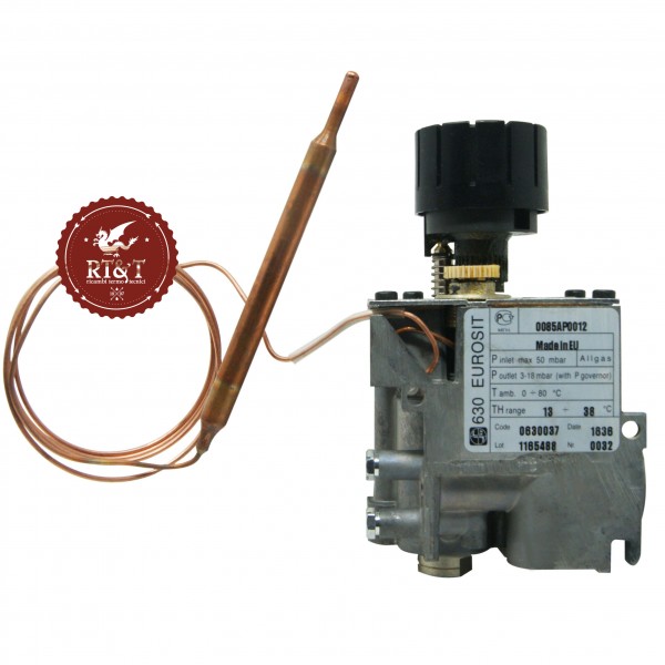 Valvola Gas Fondital 630 EUROSIT 630037 per Gazelle Techno 2000, Gazelle Techno 2220, Windor 2000, Windor Plus 2220 6Y41206000