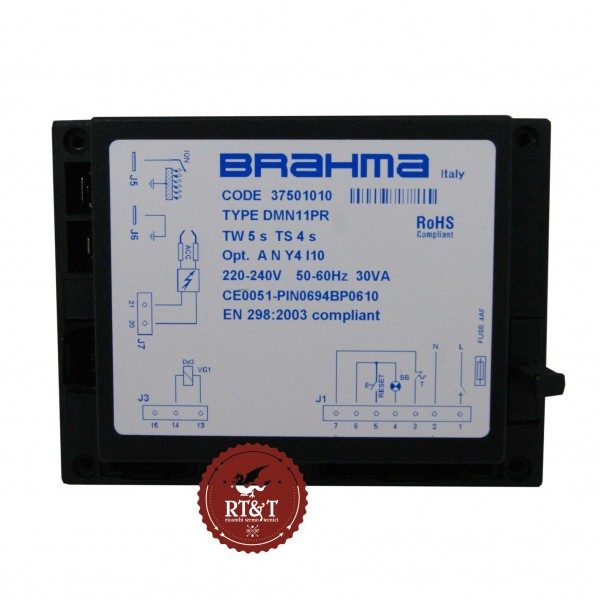 Scheda apparecchiatura Brahma DMN11PR 37501010